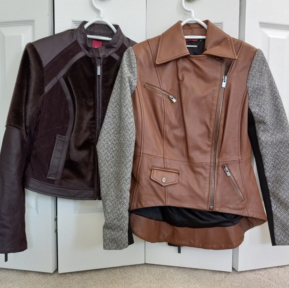 Bundle of 2 G.I.L.I. Jackets (Size 6, QVC Item #A257437 and #A256255)